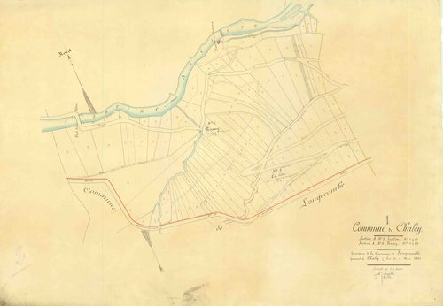 Chaley - 3 P 4944 - 3 P 4944 -  Feuille 2  (1883)