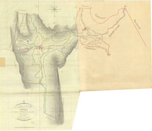 Chaley - 3 P 4940 - 3 P 4940 -  Tableau d'assemblage  (1812-1884)