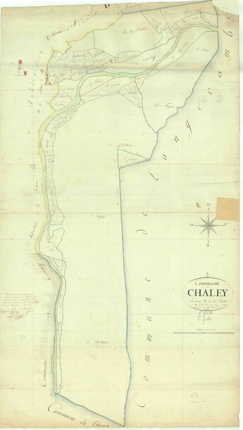 Chaley - 3 P 4941 - 3 P 4941 -  Feuille 1  (1812)