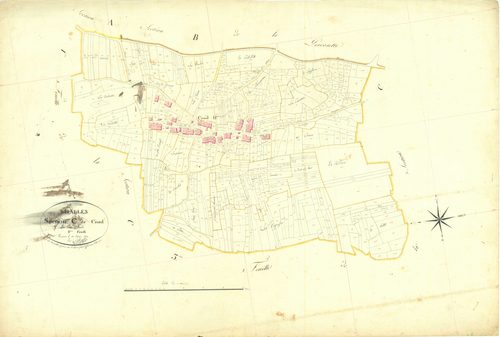 Challes-la-Montagne - 3 P 4951 - 3 P 4951 -  Feuille 2  (1819)