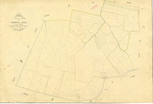 Challex - 3 P 4961 - 3 P 4961 -  Feuille 1  (1847)