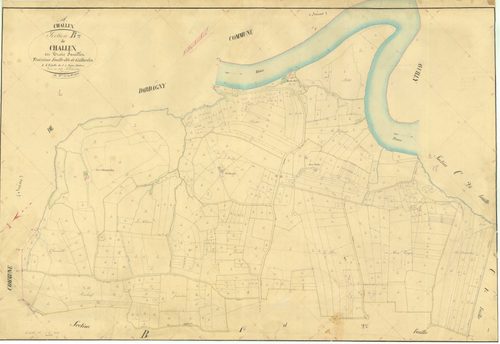 Challex - 3 P 4960 - 3 P 4960 -  Feuille 3  (1847)