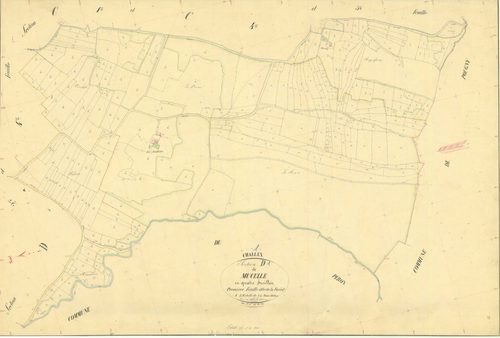 Challex - 3 P 4966 - 3 P 4966 -  Feuille 1  (1847)