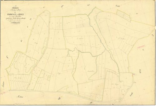 Challex - 3 P 4964 - 3 P 4964 -  Feuille 4  (1847)