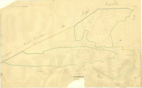 Champdor - 3 P 4977 - 3 P 4977 -  Feuille 2  (1837)