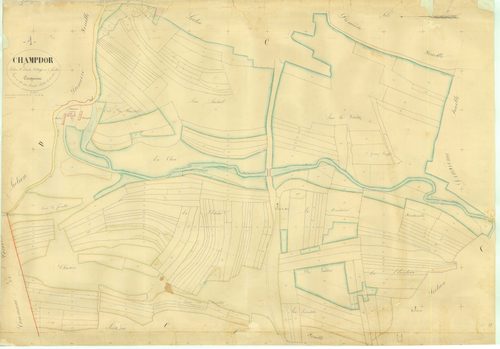 Champdor - 3 P 4987 - 3 P 4987 -  Feuille 4  (1837)