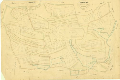 Champdor - 3 P 4982 - 3 P 4982 -  Feuille 3  (1837)