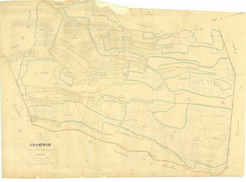 Champdor - 3 P 4985 - 3 P 4985 -  Feuille 3  (1837)