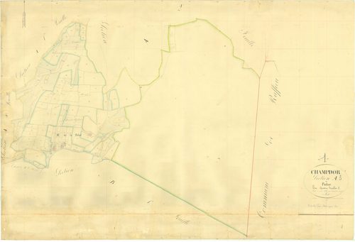 Champdor - 3 P 4978 - 3 P 4978 -  Feuille 3  (1837)