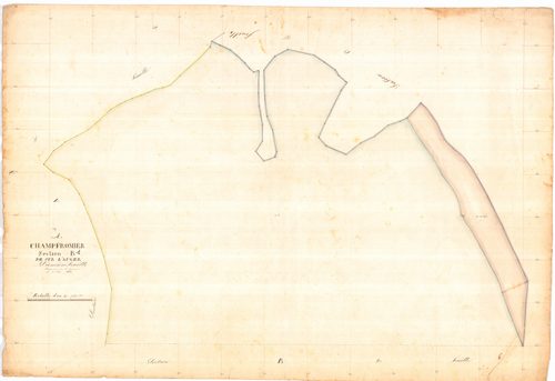 Champfromier - 3 P 4995 - 3 P 4995 -  Feuille 1  (1833)