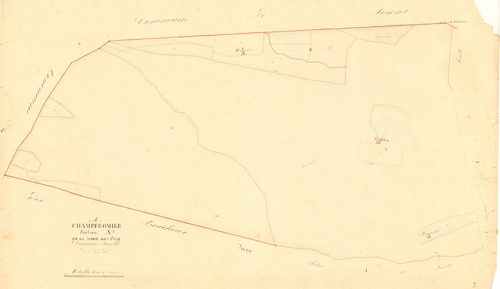 Champfromier - 3 P 4992 - 3 P 4992 -  Feuille 2  (1833)