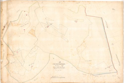 Champfromier - 3 P 4994 - 3 P 4994 -  Feuille 4  (1833)