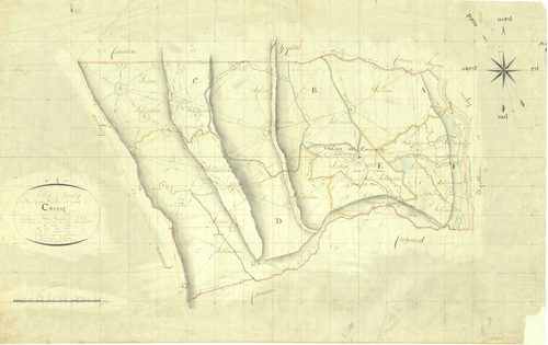 Chanay - 3 P 5013 - 3 P 5013 -  Tableau d'assemblage  (1813)