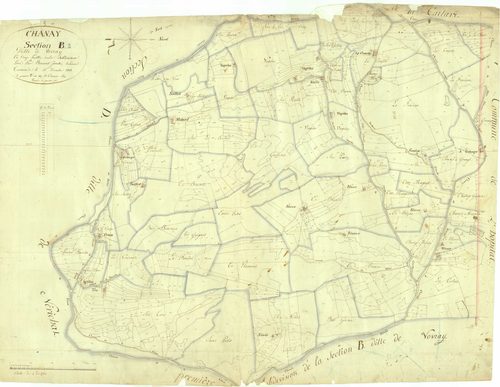 Chanay - 3 P 5016 - 3 P 5016 -  Feuille 2  (1813)