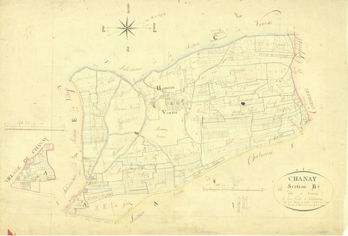 Chanay - 3 P 5015 - 3 P 5015 -  Feuille 1  (1813)