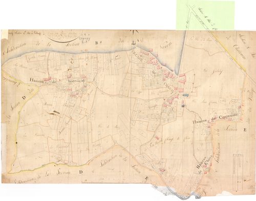 Chanay - 3 P 5022 - 3 P 5022 -  Feuille 1  (1813)