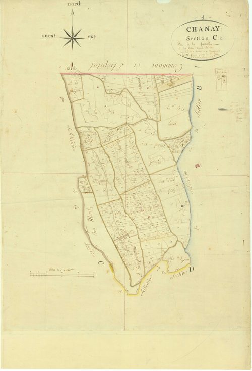 Chanay - 3 P 5018 - 3 P 5018 -  Feuille 2  (1813)