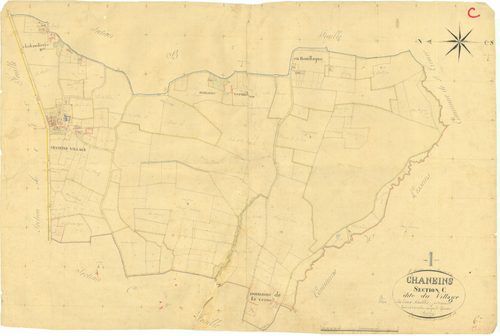 Chaneins - 3 P 5036 - 3 P 5036 -  Feuille 1  (1832)