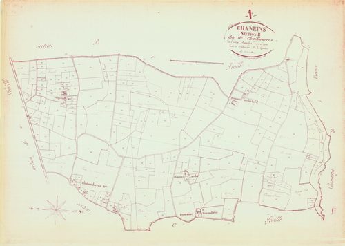 Chaneins - 1777 W 100 - 1777 W 100 -  Feuille 2  (1832)