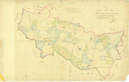 La Chapelle-du-Châtelard - 3 P 6658 - 3 P 6658 -  Feuille 1  (1810)