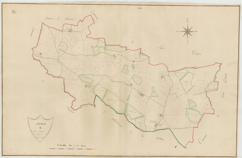La Chapelle-du-Châtelard - 3 P 10169-2 - 3 P 10169-2 -  Feuille 1  (1810)