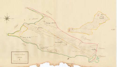 Charix - 3 P 10080-2 - 3 P 10080-2 -  Feuille 1  (1810)
