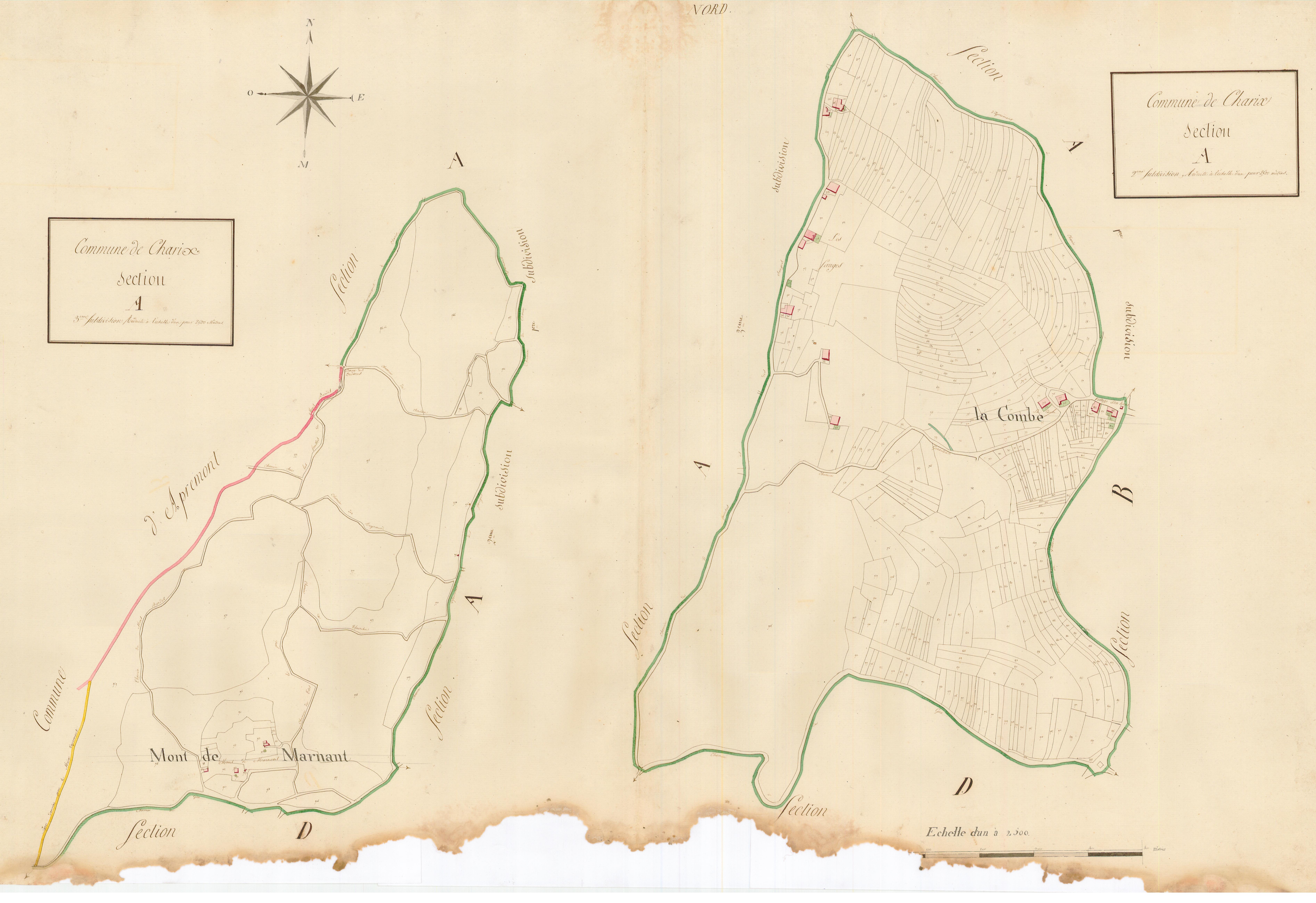 Charix - 3 P 10080-3 - 3 P 10080-3 - Feuille 2 (1810)