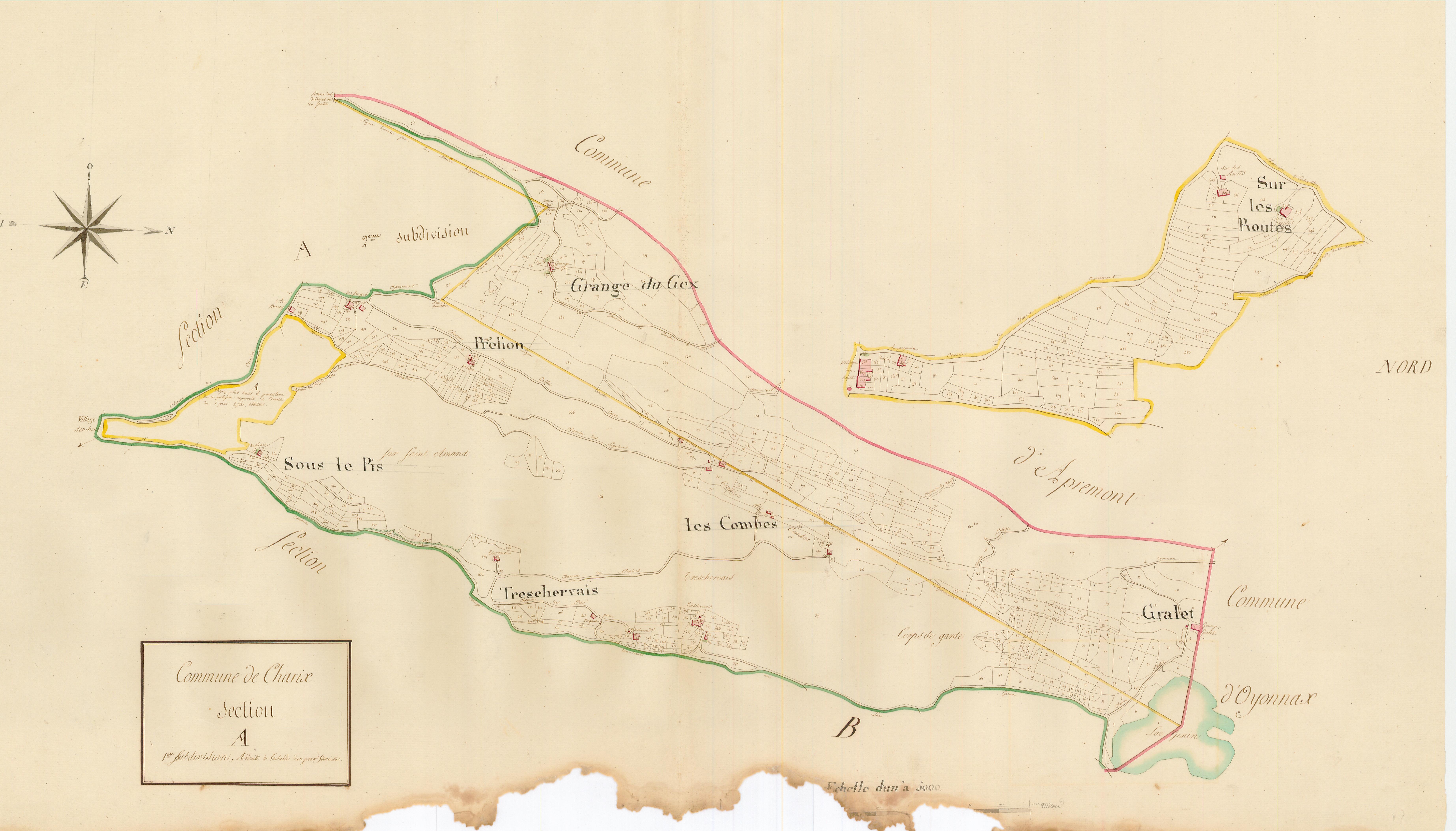 Charix - 3 P 10080-2 - 3 P 10080-2 - Feuille 1 (1810)