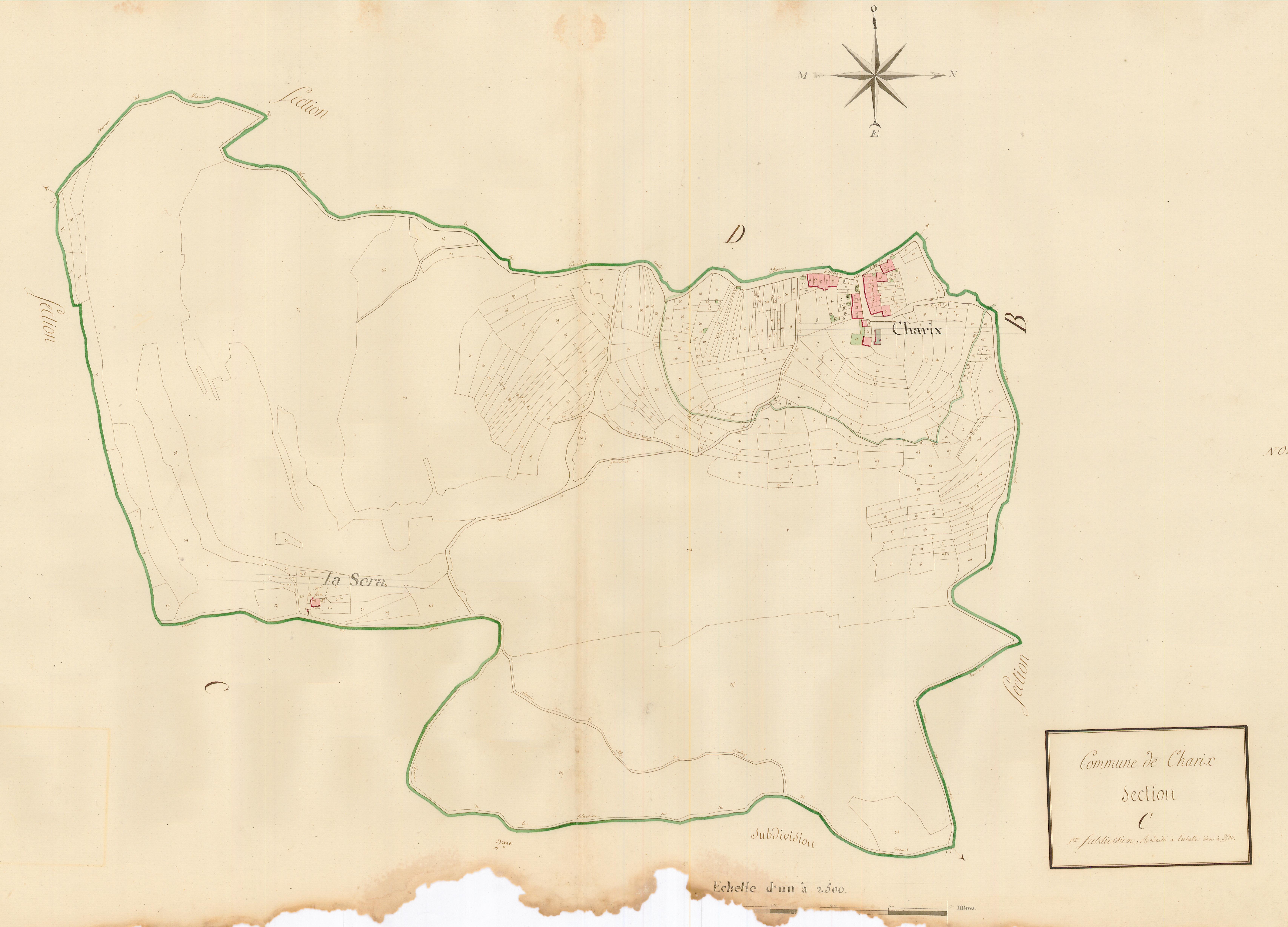 Charix - 3 P 10080-6 - 3 P 10080-6 - Feuille 1 (1810)