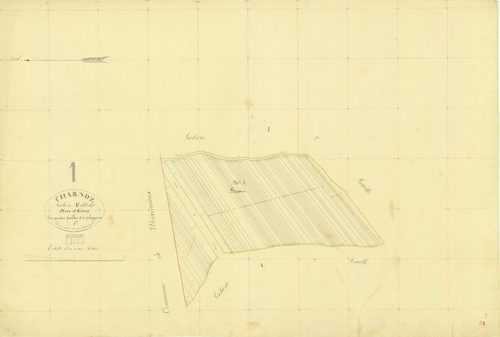 Charnoz-sur-Ain - 3 P 5063 - 3 P 5063 -  Feuille 1  (1838)