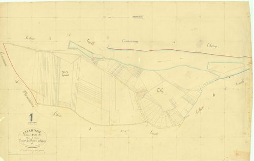 Charnoz-sur-Ain - 3 P 5065 - 3 P 5065 -  Feuille 3  (1838)