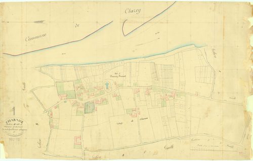 Charnoz-sur-Ain - 3 P 5069 - 3 P 5069 -  Feuille 3  (1838)