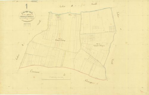 Charnoz-sur-Ain - 3 P 5068 - 3 P 5068 -  Feuille 2  (1838)