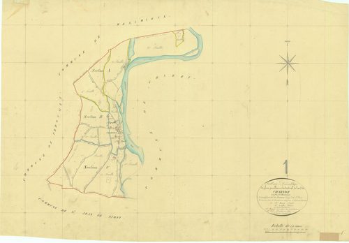 Charnoz-sur-Ain - 3 P 5059 - 3 P 5059 -  Tableau général  (1838)