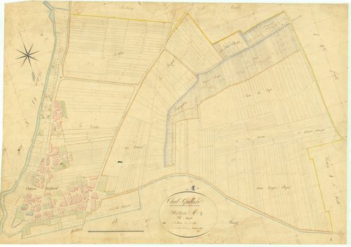 Château-Gaillard - 3 P 5076 - 3 P 5076 -  Feuille 3  (1827)