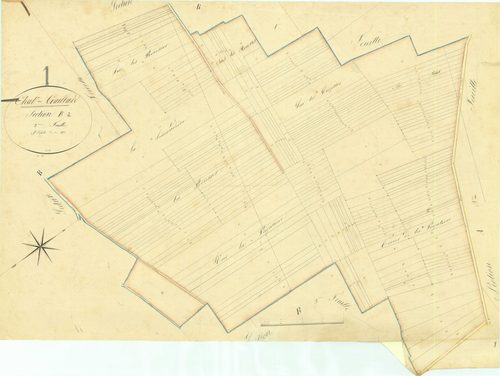 Château-Gaillard - 3 P 5080 - 3 P 5080 -  Feuille 2  (1827)