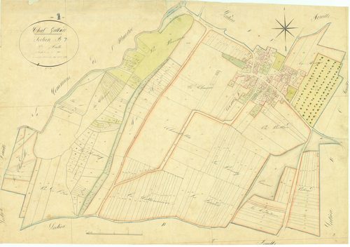Château-Gaillard - 3 P 5085 - 3 P 5085 -  Feuille 7  (1827)