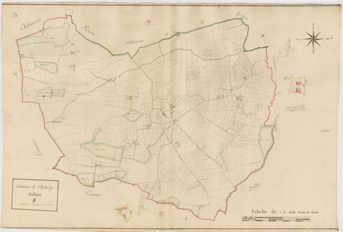 Châtenay - 3 P 10165-3 - 3 P 10165-3 -  Feuille 1  (1810)