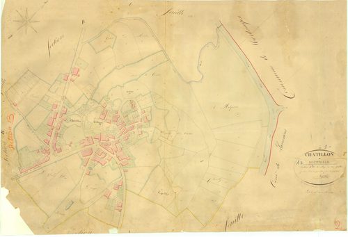 Châtillon-en-Michaille - 3 P 5107 - 3 P 5107 -  Feuille 1  (1832)