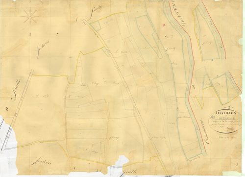Châtillon-en-Michaille - 3 P 5108 - 3 P 5108 -  Feuille 2  (1832)