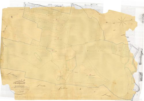Châtillon-en-Michaille - 3 P 5114 - 3 P 5114 -  Feuille 5  (1832)