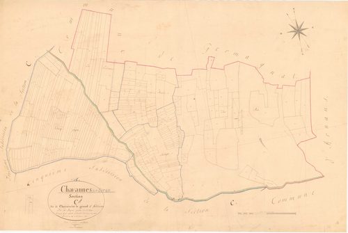 Chavannes-sur-Suran - 3 P 5167 - 3 P 5167 -  Feuille 4  (1827)