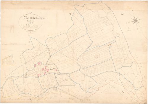 Chavannes-sur-Suran - 3 P 5163 - 3 P 5163 -  Feuille 2  (1827)