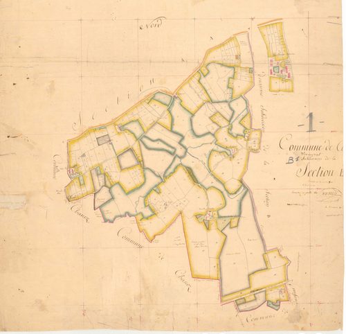 Chaveyriat - 3 P 5190 - 3 P 5190 -  Feuille 1  (1811)