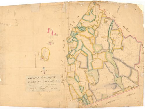 Chaveyriat - 3 P 5191 - 3 P 5191 -  Feuille 2  (1811)