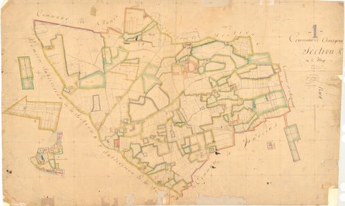 Chaveyriat - 3 P 5189 - 3 P 5189 -  Feuille 1  (1811)