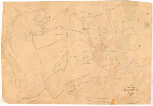 Chavornay - 3 P 5198 - 3 P 5198 -  Feuille 1  (1830)