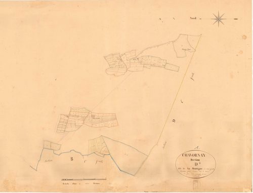 Chavornay - 3 P 5201 - 3 P 5201 -  Feuille 2  (1830)