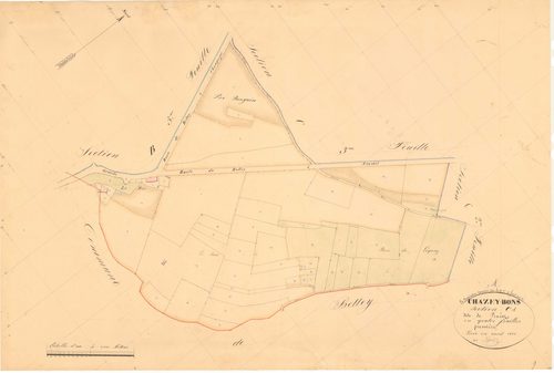 Chazey-Bons - 3 P 5211 - 3 P 5211 -  Feuille 1  (1836)