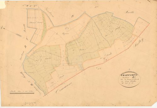 Chazey-Bons - 3 P 5209 - 3 P 5209 -  Feuille 4  (1836)